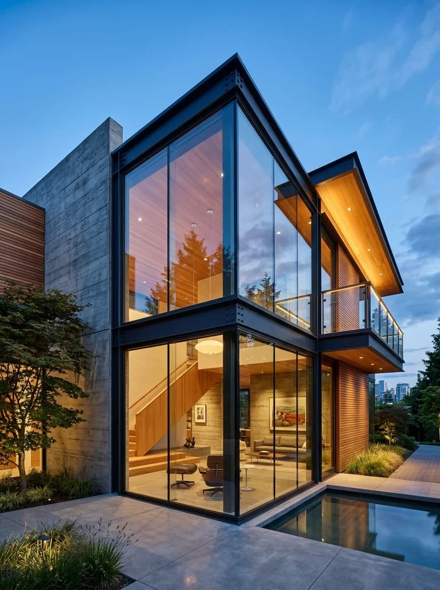 Modern architectural construction and craftsmanship by Centron